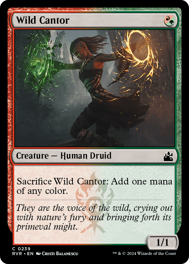 Wild Cantor [Ravnica Remastered] | Galaxy Games LLC