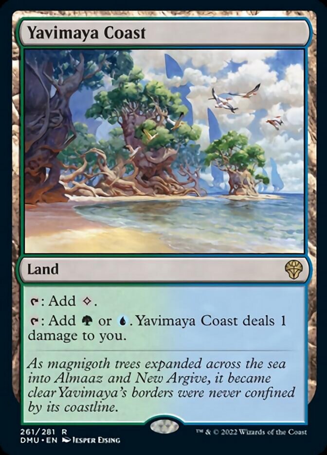 Yavimaya Coast [Dominaria United] | Galaxy Games LLC