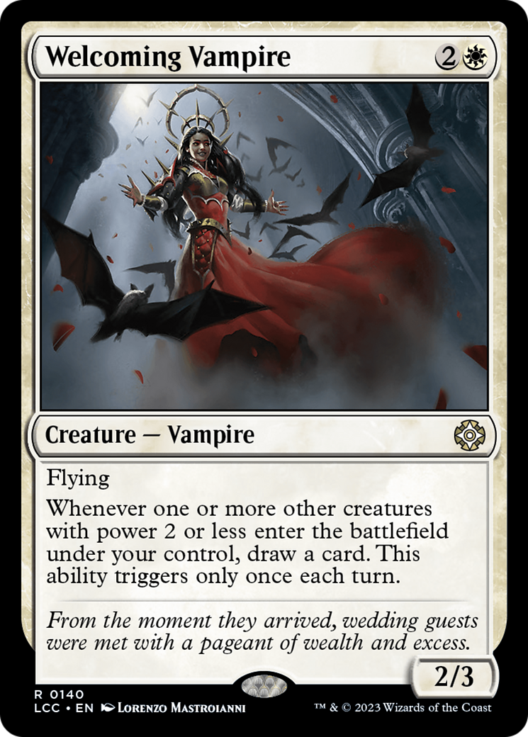 Welcoming Vampire [The Lost Caverns of Ixalan Commander] | Galaxy Games LLC