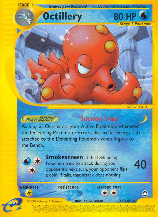 Octillery (26/147) [Aquapolis] | Galaxy Games LLC