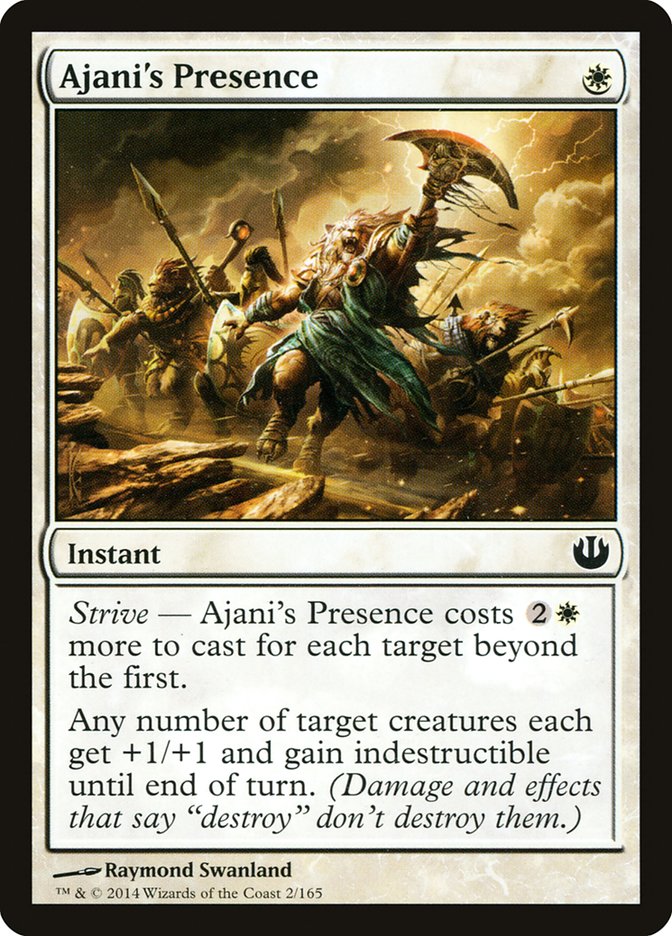 Ajani's Presence [Journey into Nyx] | Galaxy Games LLC