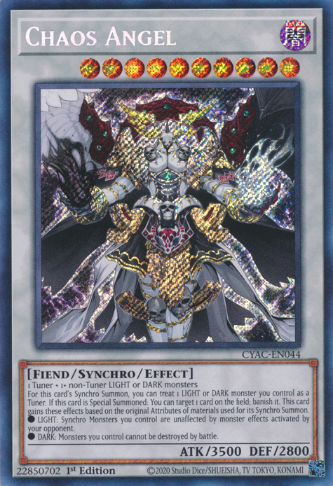 Chaos Angel [CYAC-EN044] Secret Rare | Galaxy Games LLC