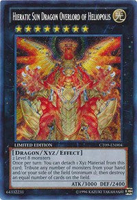 Hieratic Sun Dragon Overlord of Heliopolis [CT09-EN004] Secret Rare | Galaxy Games LLC
