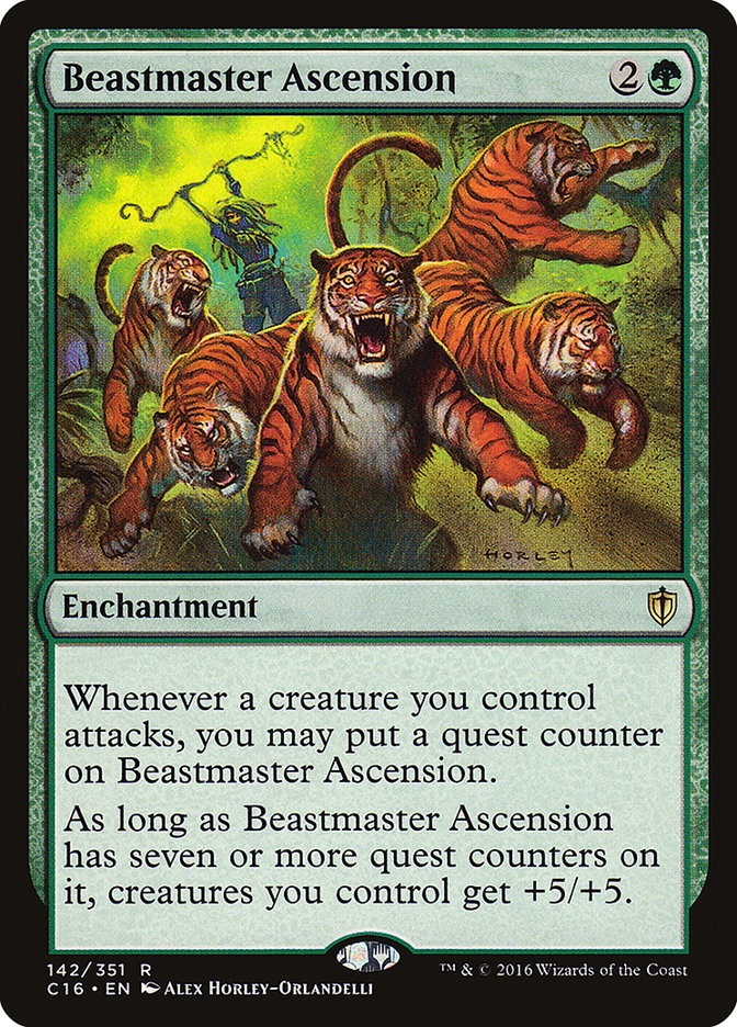Beastmaster Ascension [Commander 2016] | Galaxy Games LLC