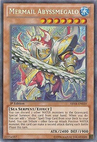 Mermail Abyssmegalo [ABYR-EN020] Secret Rare | Galaxy Games LLC