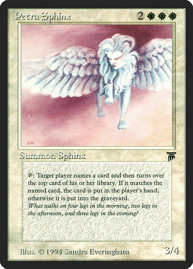 Petra Sphinx [Legends] | Galaxy Games LLC