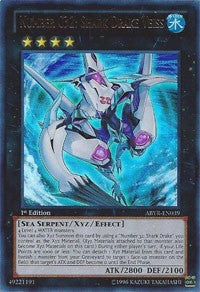 Number C32: Shark Drake Veiss [ABYR-EN039] Ultra Rare | Galaxy Games LLC