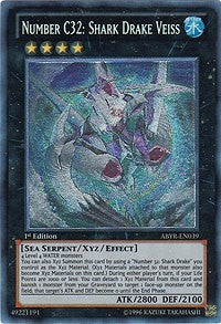 Number C32: Shark Drake Veiss (UTR) [ABYR-EN039] Ultimate Rare | Galaxy Games LLC