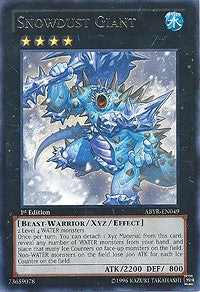 Snowdust Giant [ABYR-EN049] Rare | Galaxy Games LLC