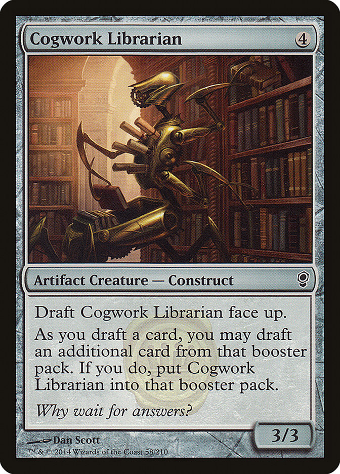 Cogwork Librarian [Conspiracy] | Galaxy Games LLC