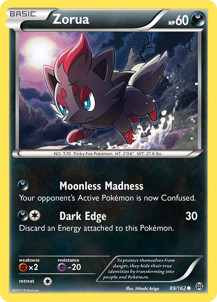 Zorua (89/162) [XY: BREAKthrough] | Galaxy Games LLC