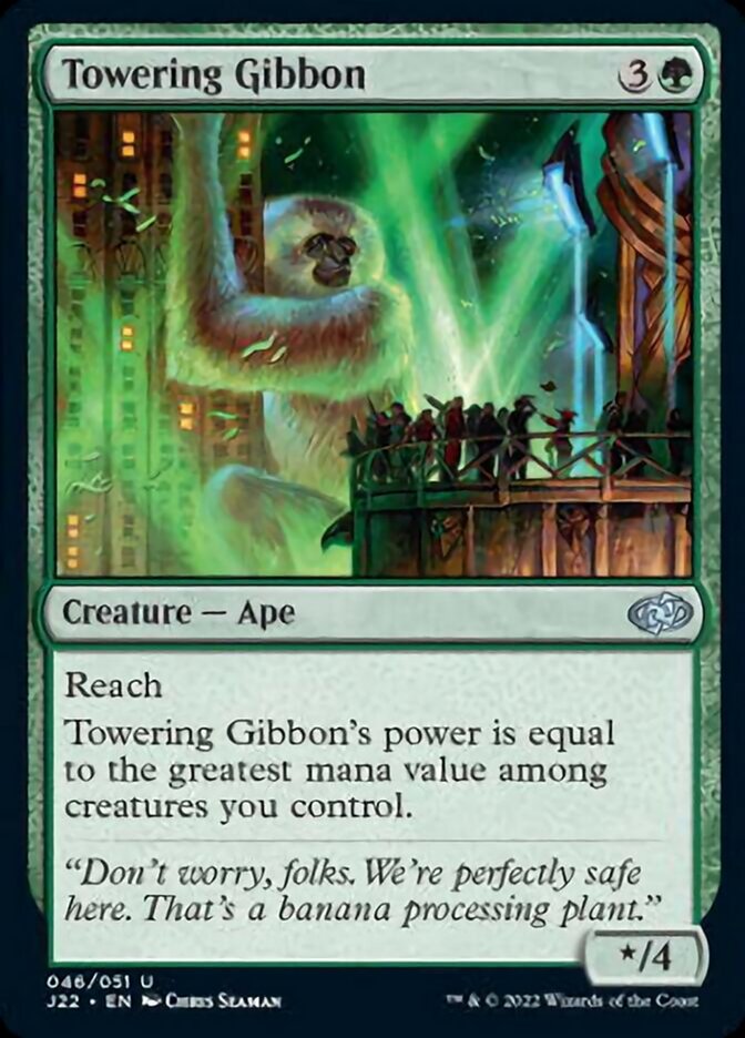 Towering Gibbon [Jumpstart 2022] | Galaxy Games LLC