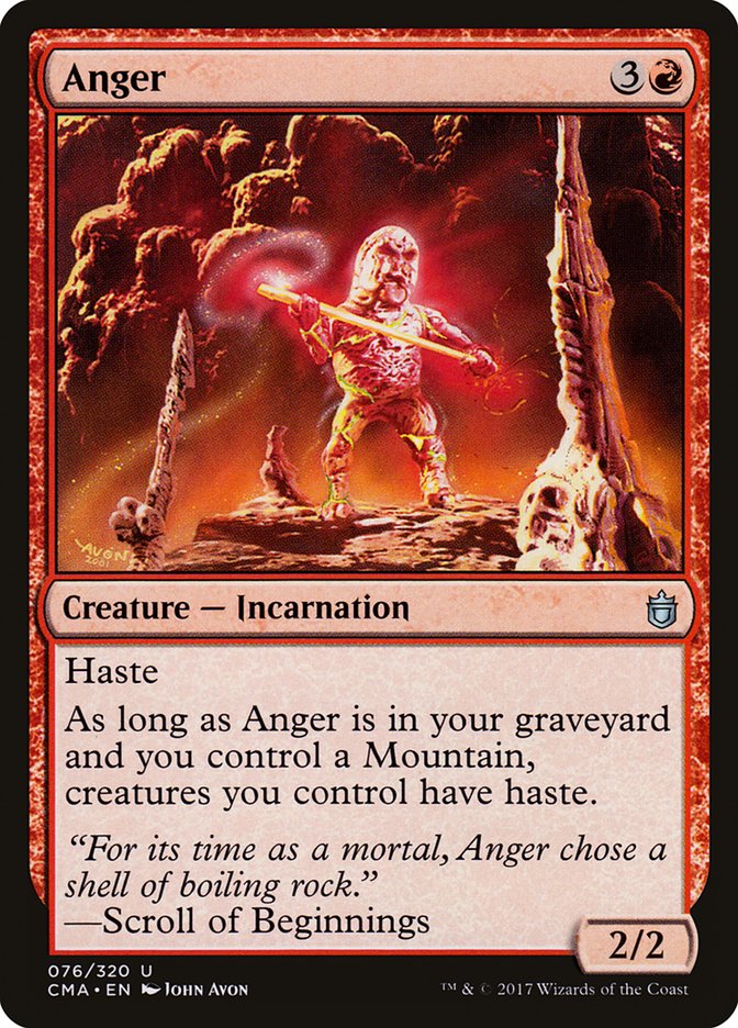 Anger [Commander Anthology] | Galaxy Games LLC