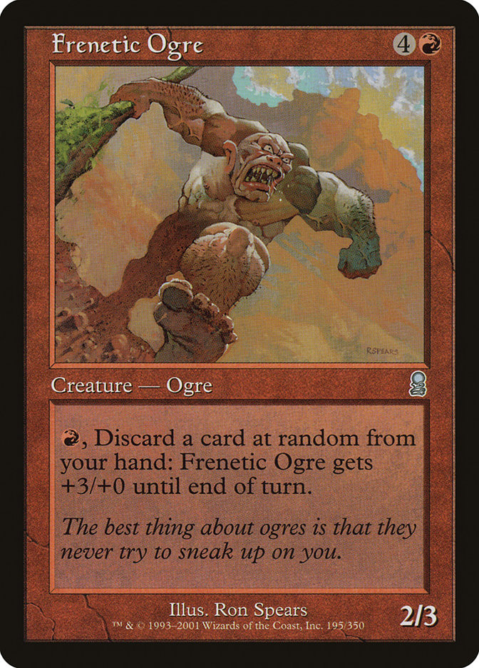 Frenetic Ogre [Odyssey] | Galaxy Games LLC
