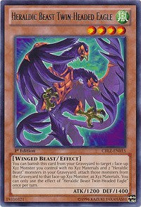 Heraldic Beast Twin-Headed Eagle [CBLZ-EN015] Rare | Galaxy Games LLC