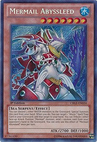 Mermail Abyssleed [CBLZ-EN034] Secret Rare | Galaxy Games LLC