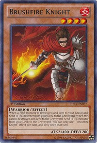 Brushfire Knight [CBLZ-EN037] Rare | Galaxy Games LLC