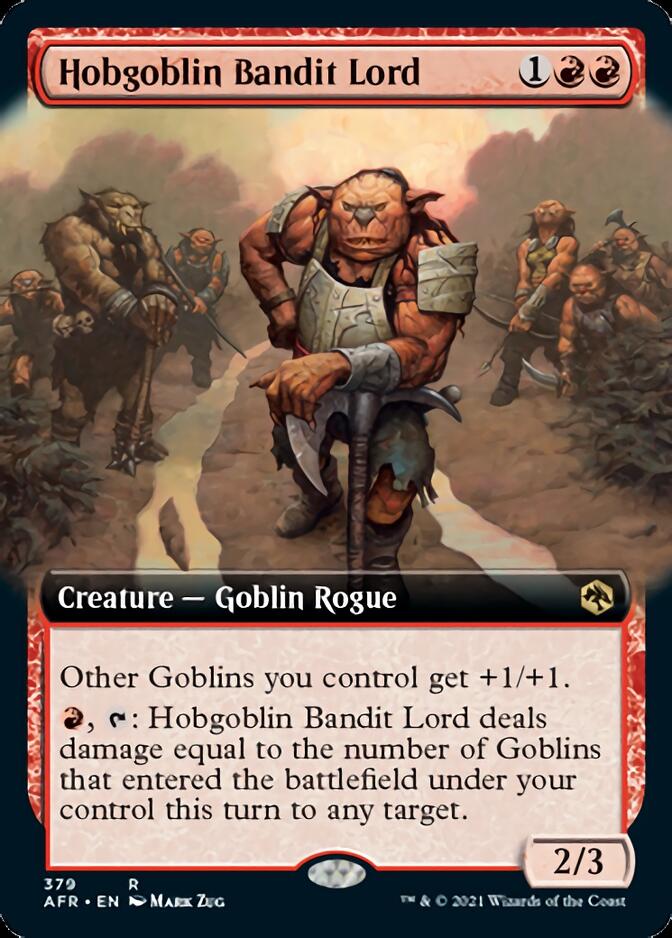 Hobgoblin Bandit Lord (Extended Art) [Dungeons & Dragons: Adventures in the Forgotten Realms] | Galaxy Games LLC