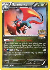 Salamence (8/20) (Regional Championship Promo Staff) [Black & White: Dragon Vault] | Galaxy Games LLC