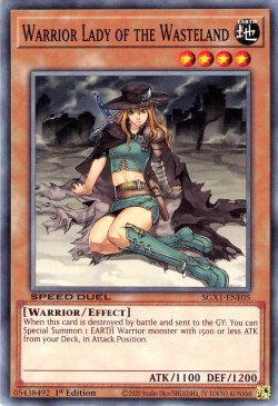 Warrior Lady of the Wasteland [SGX1-ENE05] Common | Galaxy Games LLC