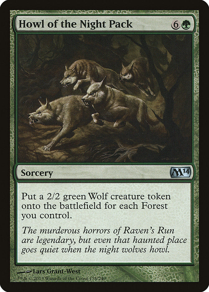 Howl of the Night Pack [Magic 2014] | Galaxy Games LLC