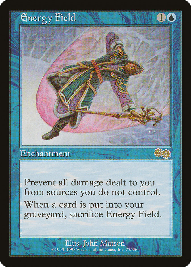 Energy Field [Urza's Saga] | Galaxy Games LLC