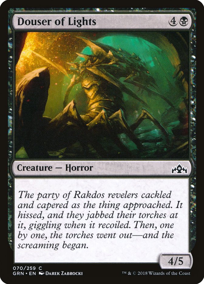Douser of Lights [Guilds of Ravnica] | Galaxy Games LLC