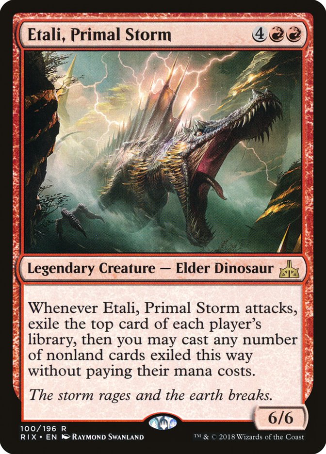 Etali, Primal Storm [Rivals of Ixalan] | Galaxy Games LLC