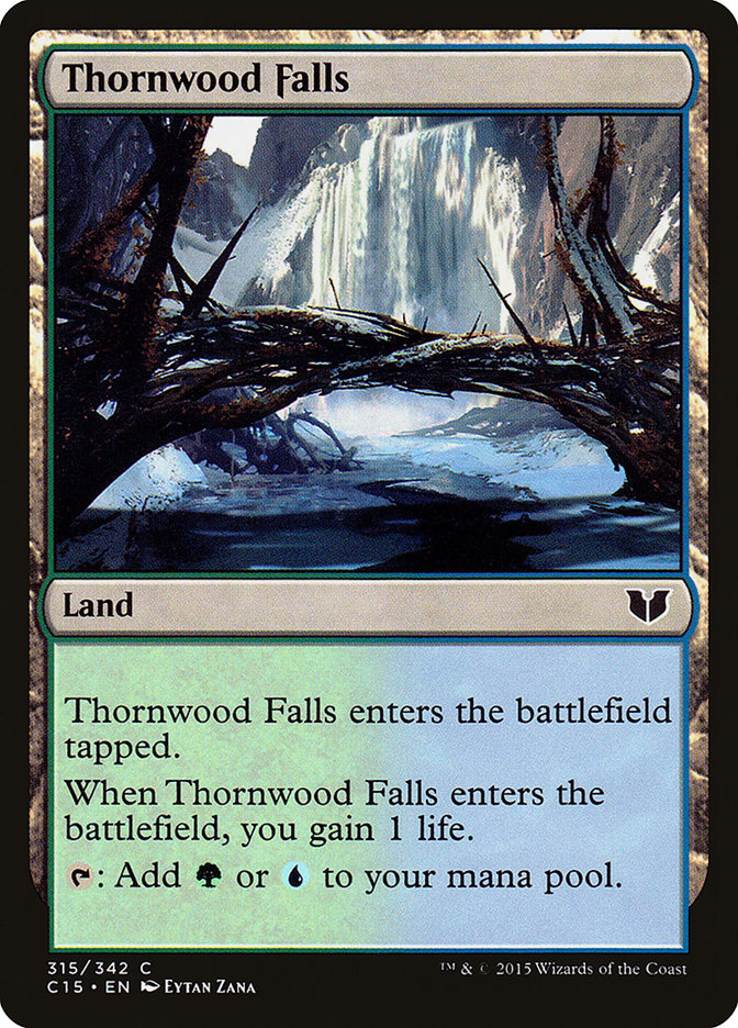 Thornwood Falls [Commander 2015] | Galaxy Games LLC