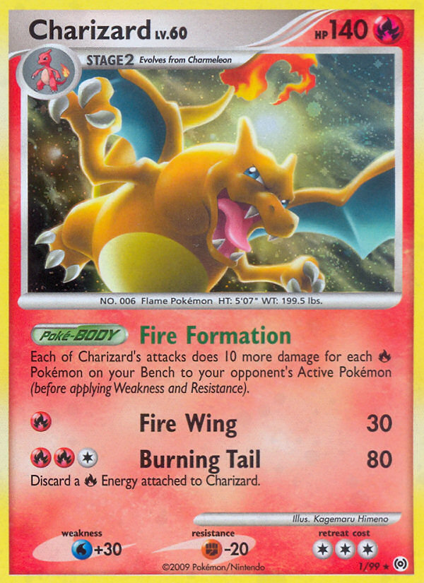 Charizard (1/99) [Platinum: Arceus] | Galaxy Games LLC