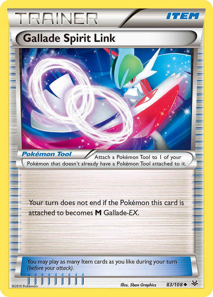 Gallade Spirit Link (83/108) [XY: Roaring Skies] | Galaxy Games LLC