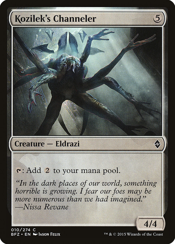 Kozilek's Channeler [Battle for Zendikar] | Galaxy Games LLC