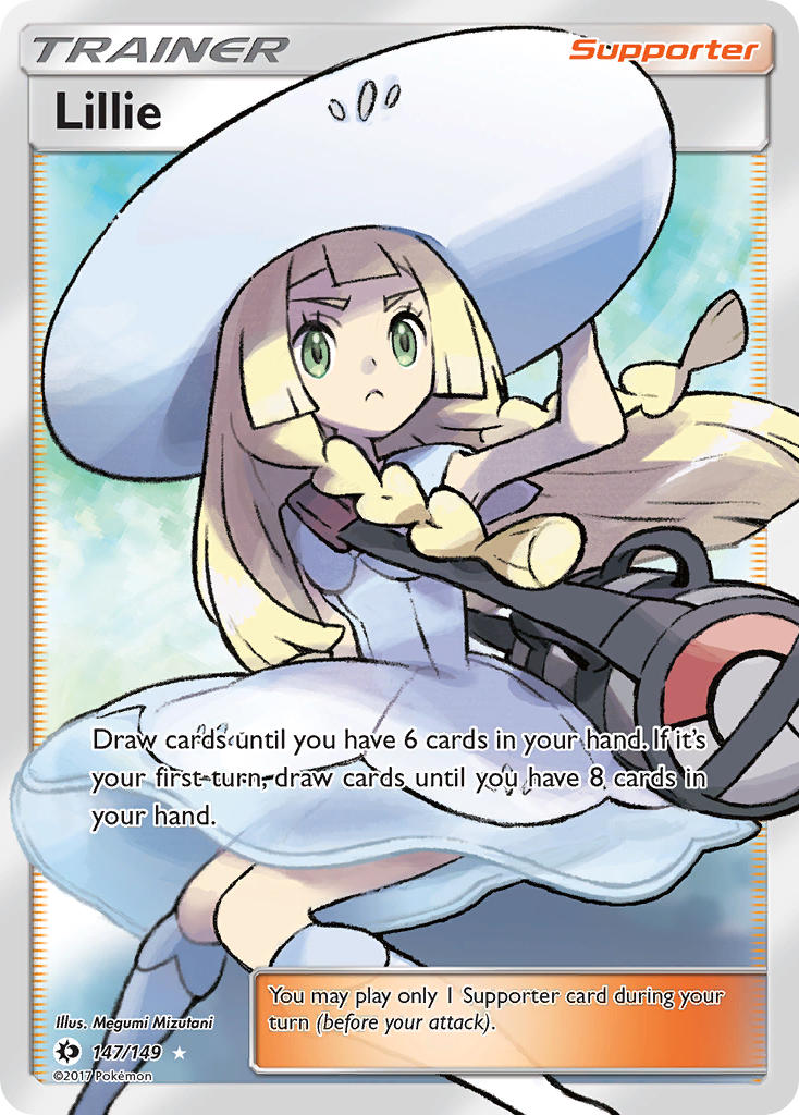 Lillie (147/149) [Sun & Moon: Base Set] | Galaxy Games LLC