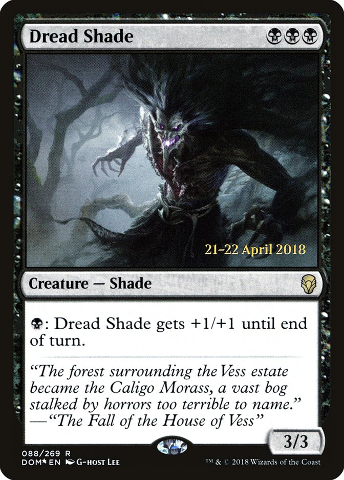 Dread Shade [Dominaria Prerelease Promos] | Galaxy Games LLC