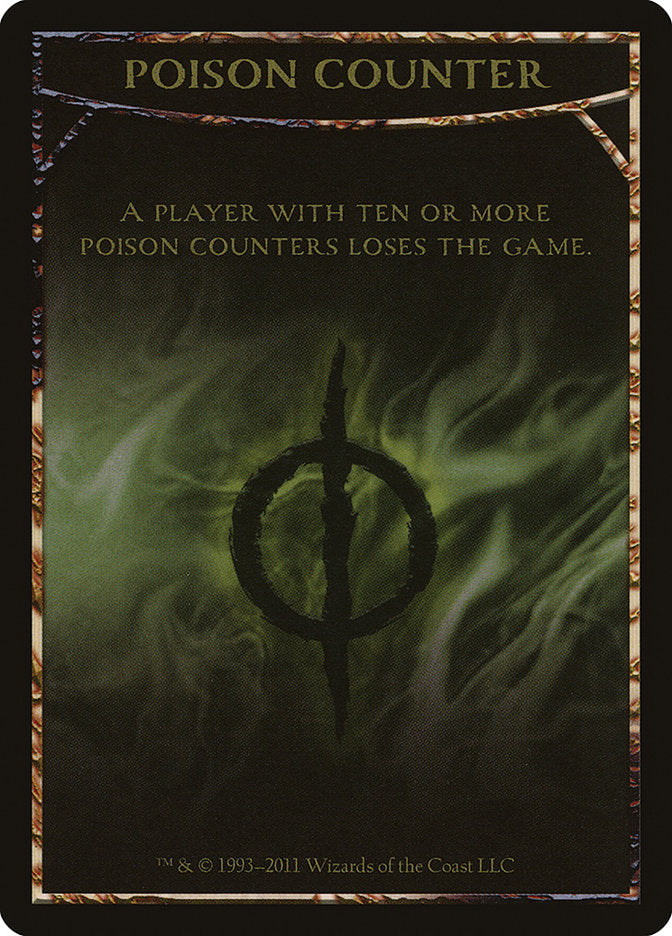 Poison Counter [Mirrodin Besieged Tokens] | Galaxy Games LLC