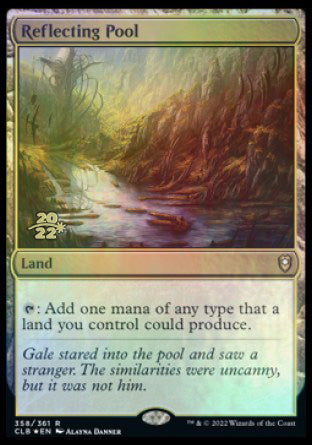 Reflecting Pool [Commander Legends: Battle for Baldur's Gate Prerelease Promos] | Galaxy Games LLC