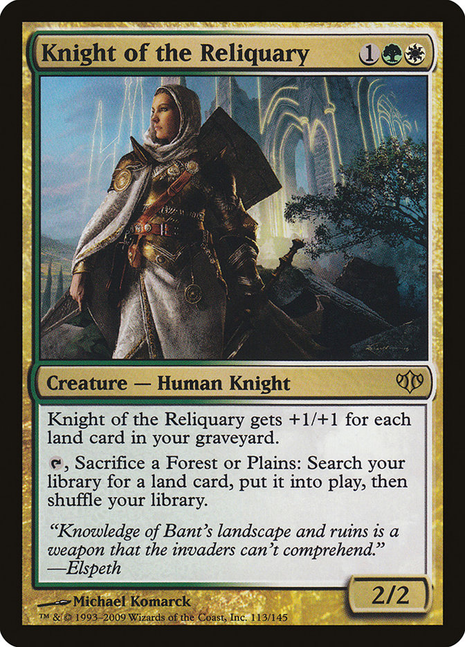 Knight of the Reliquary [Conflux] | Galaxy Games LLC