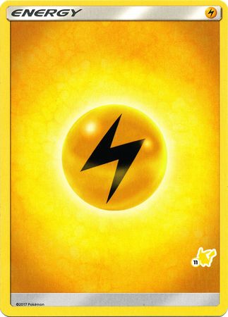 Lightning Energy (Pikachu Stamp #11) [Battle Academy 2020] | Galaxy Games LLC