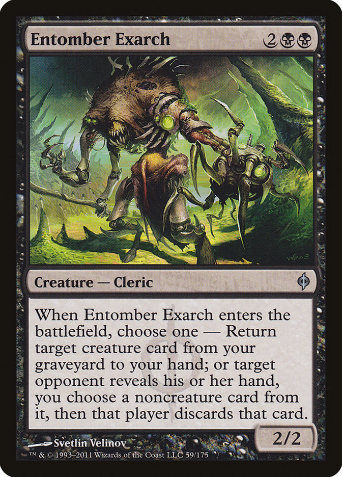 Entomber Exarch [New Phyrexia] | Galaxy Games LLC
