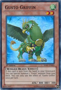 Gusto Griffin [HA07-EN004] Super Rare | Galaxy Games LLC