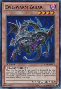 Evilswarm Zahak [HA07-EN012] Super Rare | Galaxy Games LLC