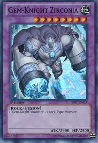 Gem-Knight Zirconia [HA07-EN018] Super Rare | Galaxy Games LLC