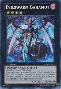 Evilswarm Bahamut [HA07-EN024] Secret Rare | Galaxy Games LLC