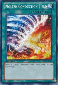 Molten Conduction Field [HA07-EN025] Secret Rare | Galaxy Games LLC