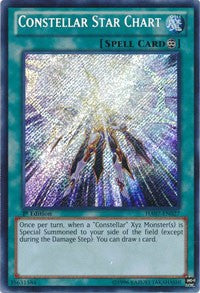 Constellar Star Chart [HA07-EN027] Secret Rare | Galaxy Games LLC