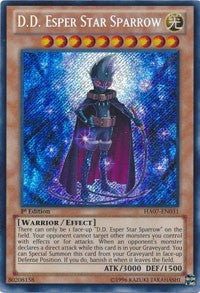 D.D. Esper Star Sparrow [HA07-EN031] Secret Rare | Galaxy Games LLC