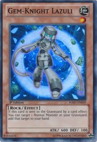 Gem-Knight Lazuli [HA07-EN039] Super Rare | Galaxy Games LLC