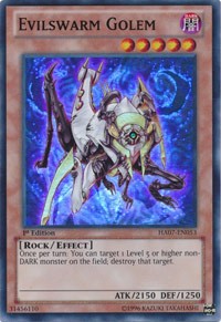 Evilswarm Golem [HA07-EN053] Super Rare | Galaxy Games LLC