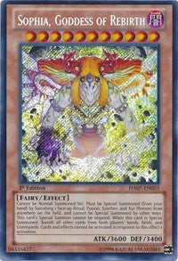 Sophia, Goddess of Rebirth [HA07-EN055] Secret Rare | Galaxy Games LLC