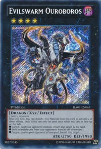 Evilswarm Ouroboros [HA07-EN065] Secret Rare | Galaxy Games LLC